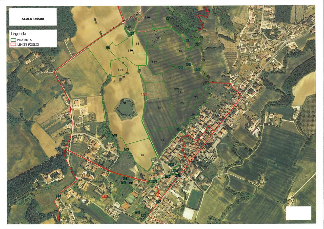 TERRENO AGRICOLO VENDITA PERUGIA COLOMBELLA