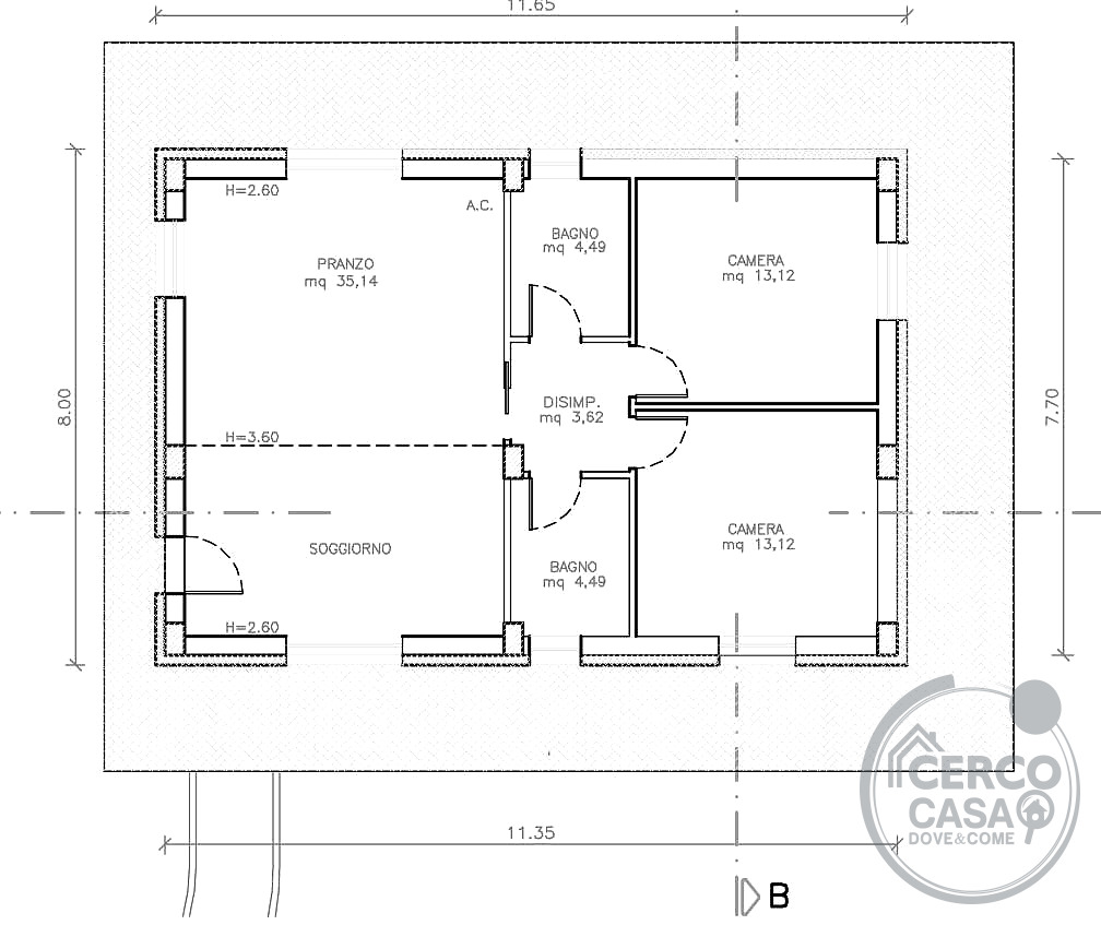 Terreno edificabile a Capanne