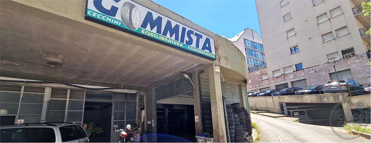 Vendesi attività commerciale gommista e immobile.