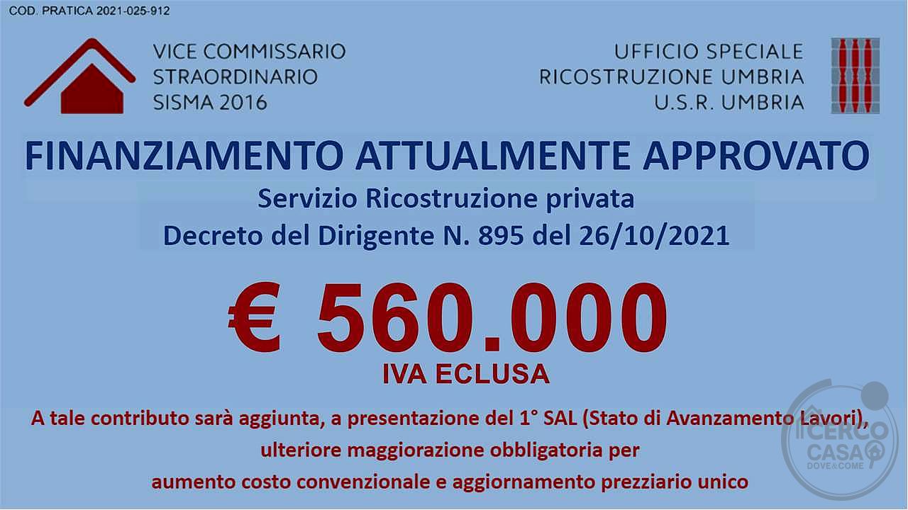 Capannone artigianale con contributo approvato