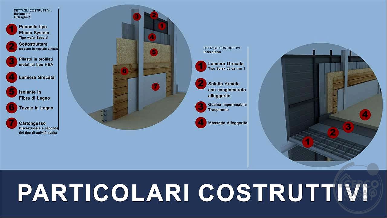 Capannone artigianale con contributo approvato