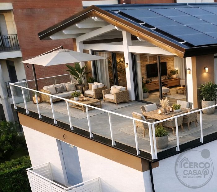 ATTICO DI NUOVA COSTRUZIONE – CLASSE ENERGETICA A4