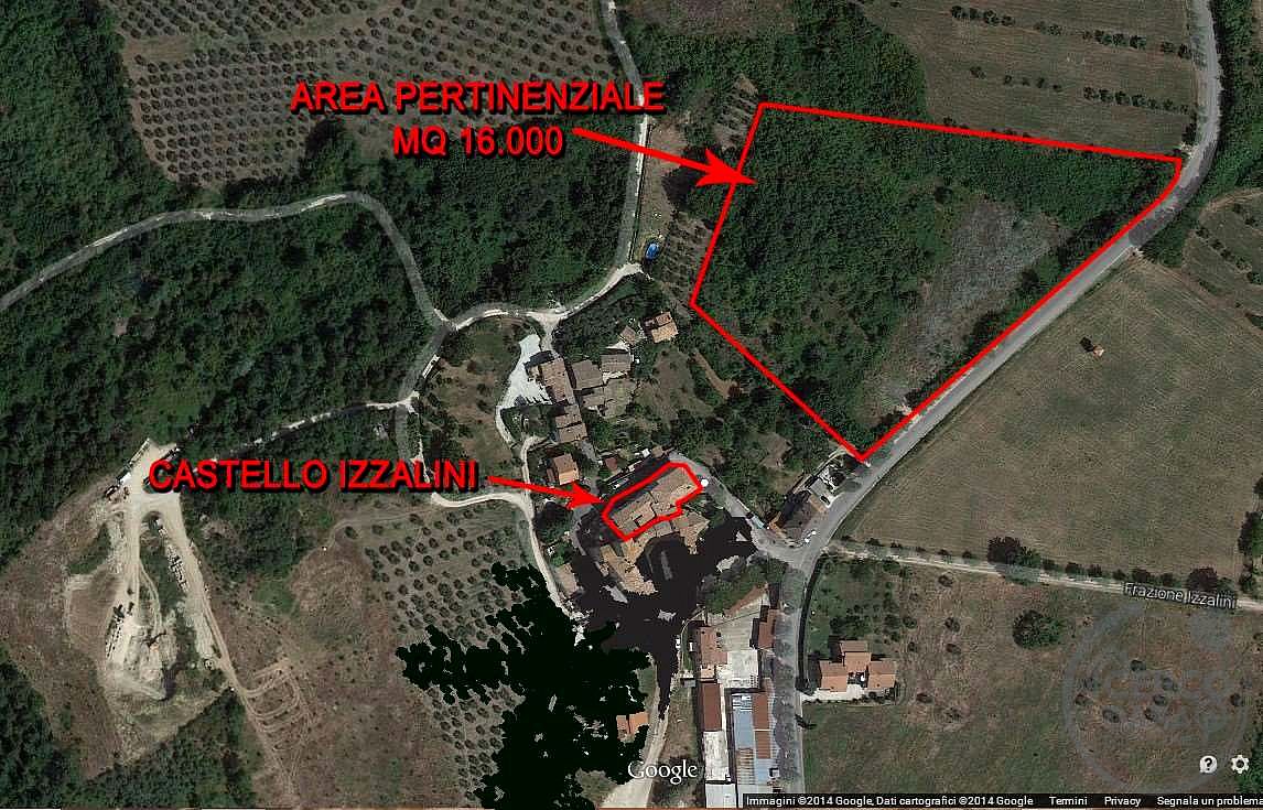 Todi, Castello Izzalini: in vendita bilocale n. 9 Primo Piano