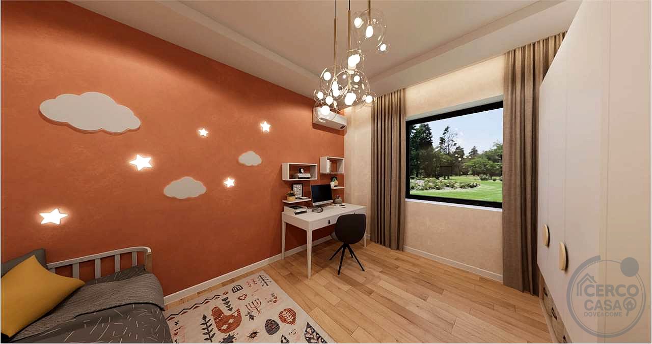 Nuova Palazzina, appartamento con giardino