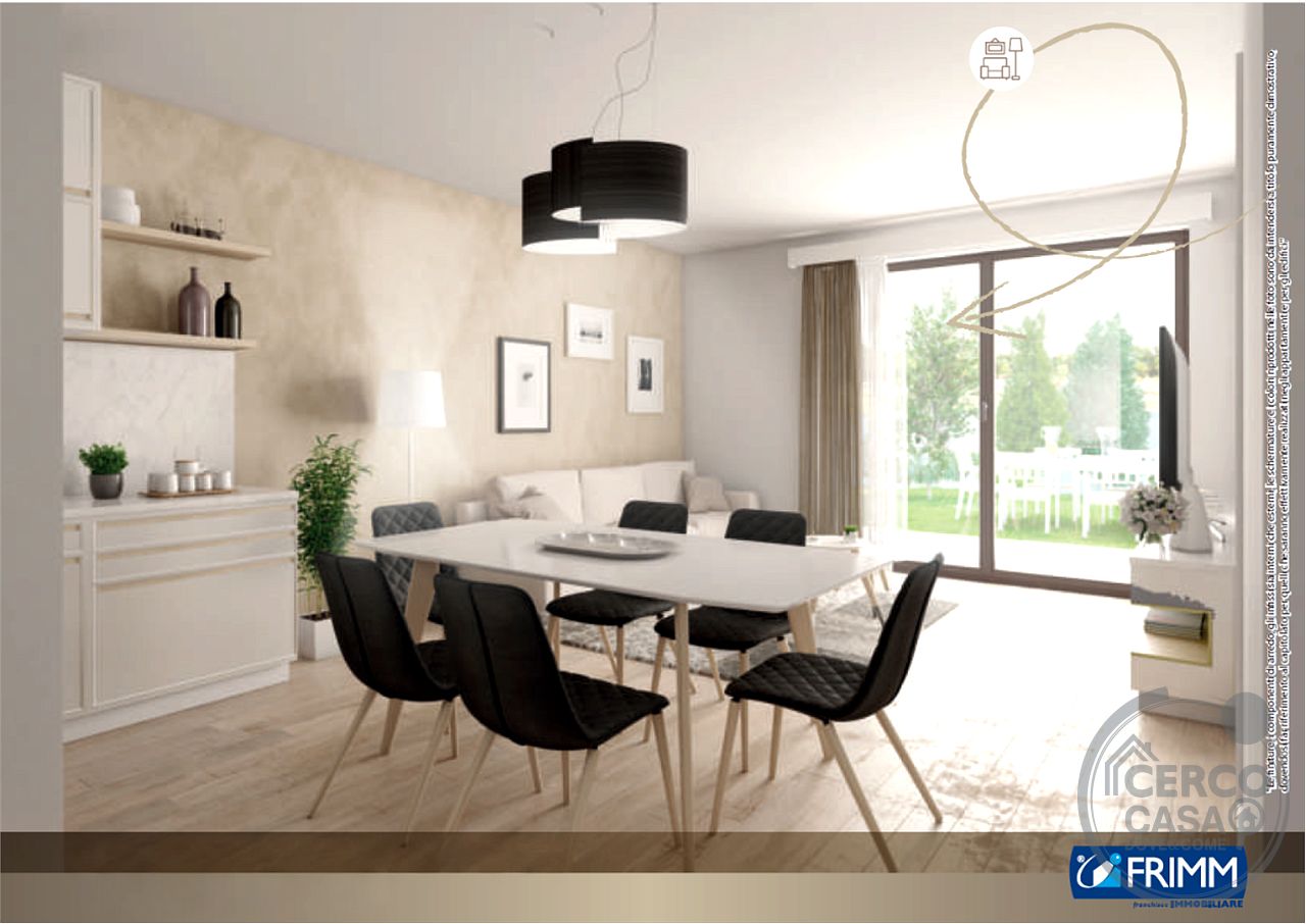 Nuova Palazzina, appartamento con giardino
