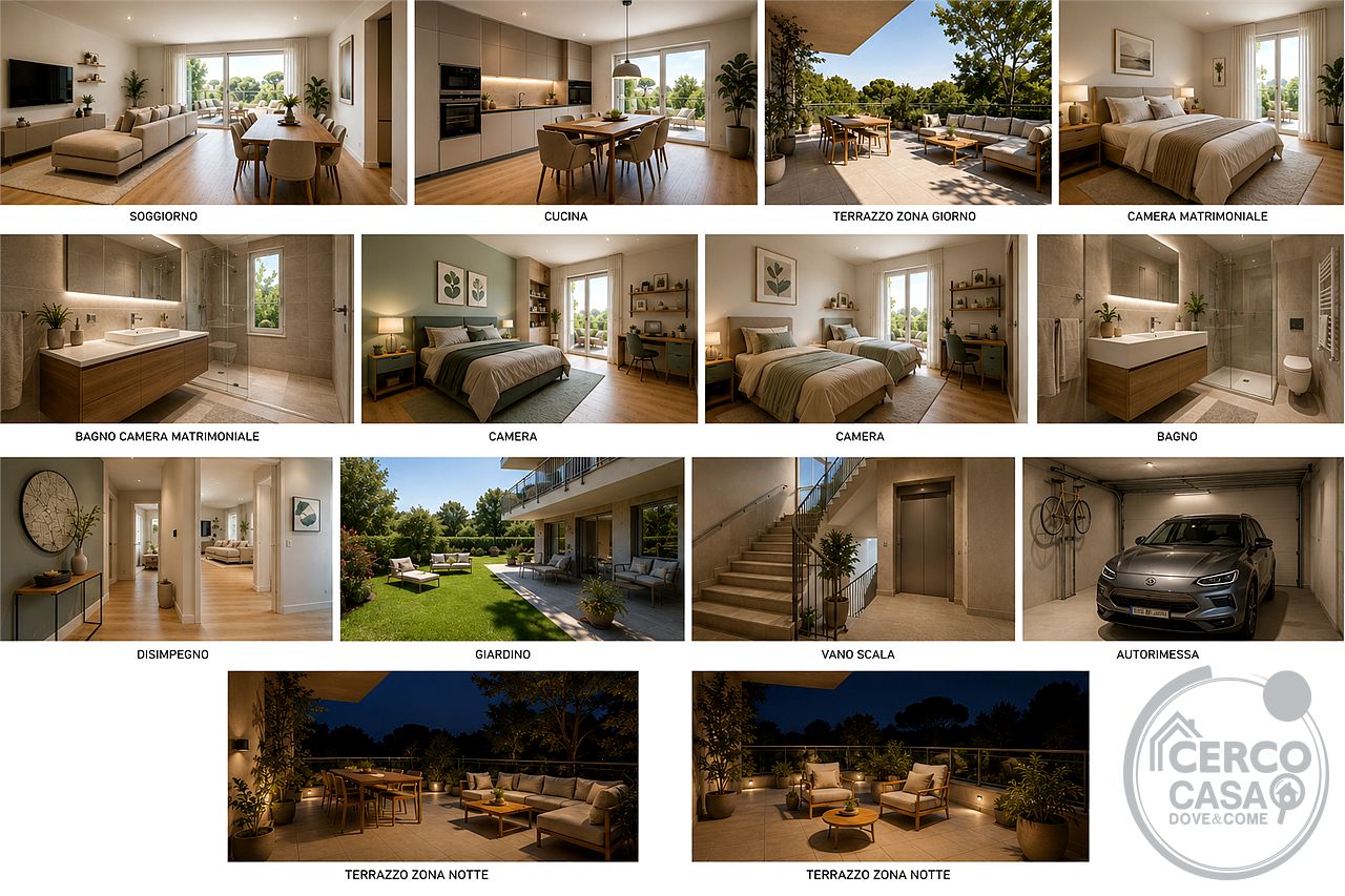 Nuova Palazzina, appartamento con giardino