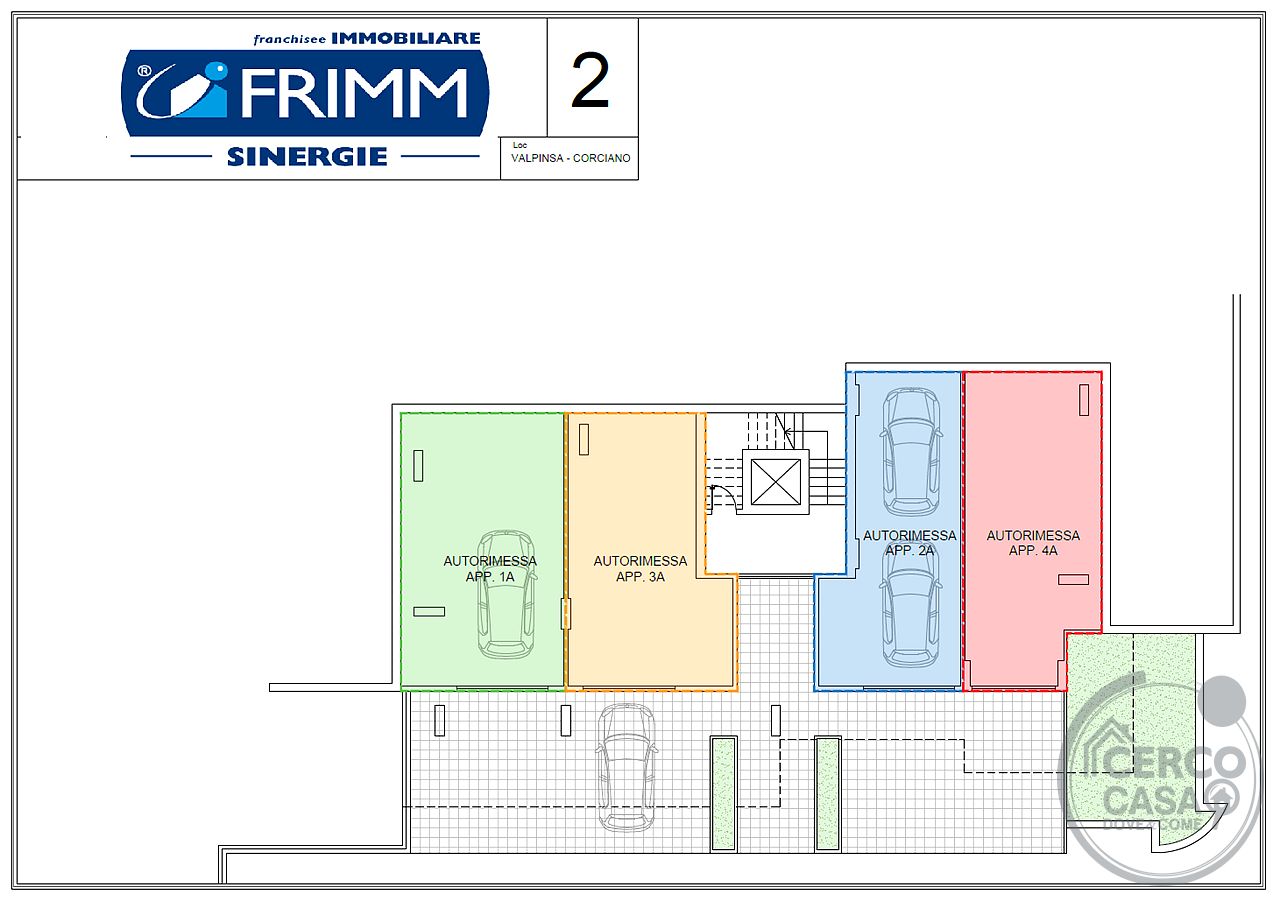 Nuova Palazzina, appartamento con giardino